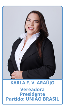 foto da vereadora karla
